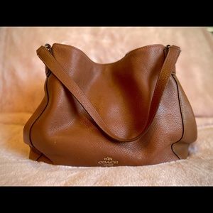 COACH | Brown Leather Shoulder Bag